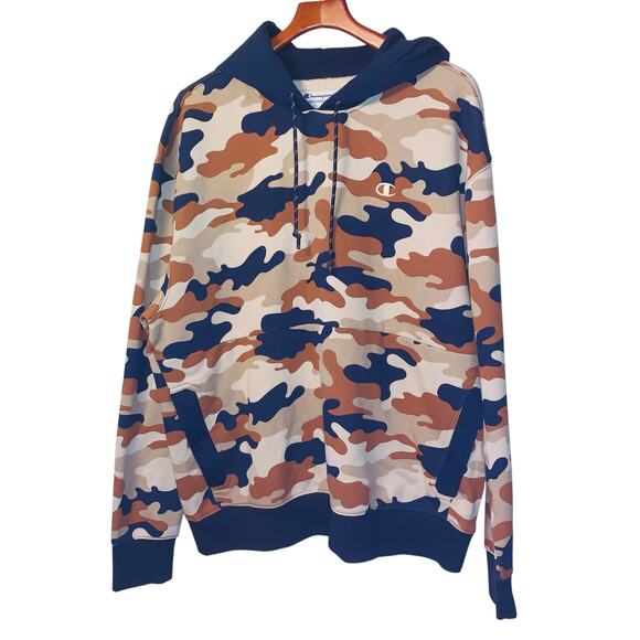 Champion camo hoodie size XL - Picture 1 of 10